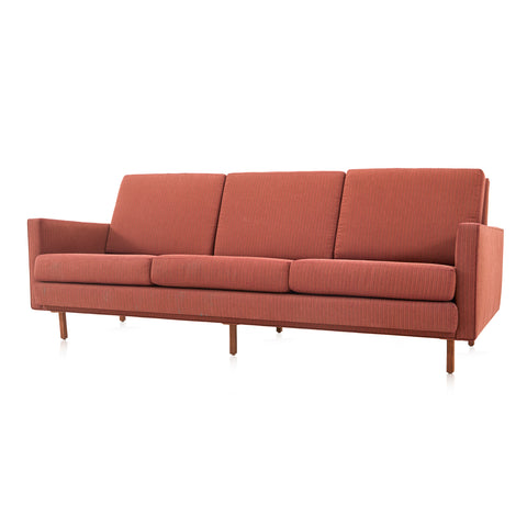 Orange Brown Vintage Sienna Sofa