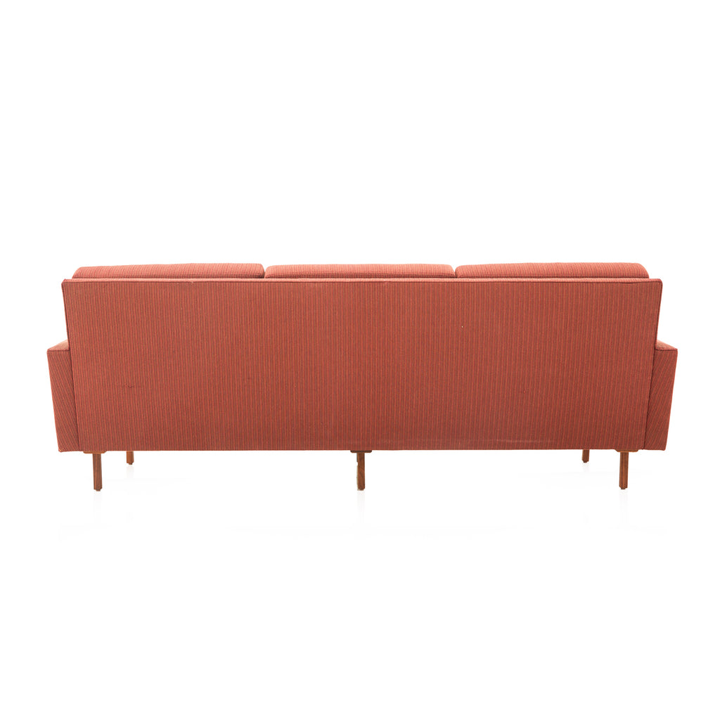 Orange Brown Vintage Sienna Sofa
