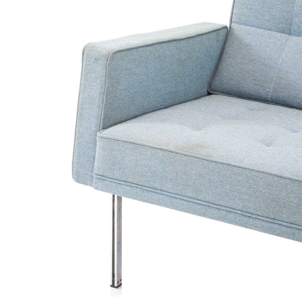 Light Teal Split Rail Sofa