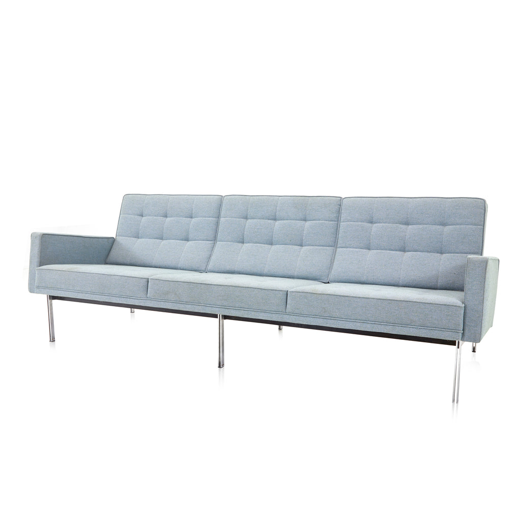Light Teal Split Rail Sofa