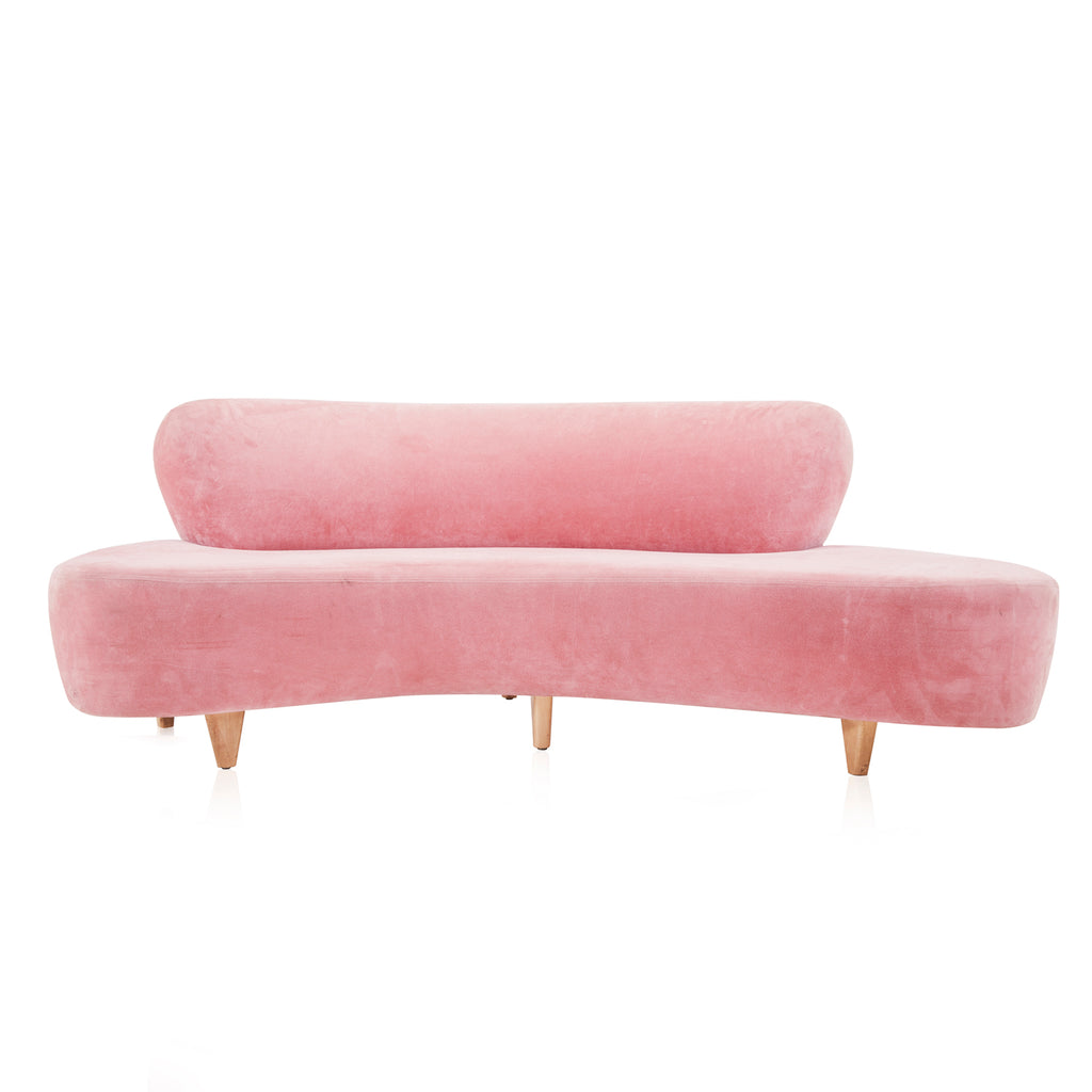 Pink Velvet Cloud Sofa