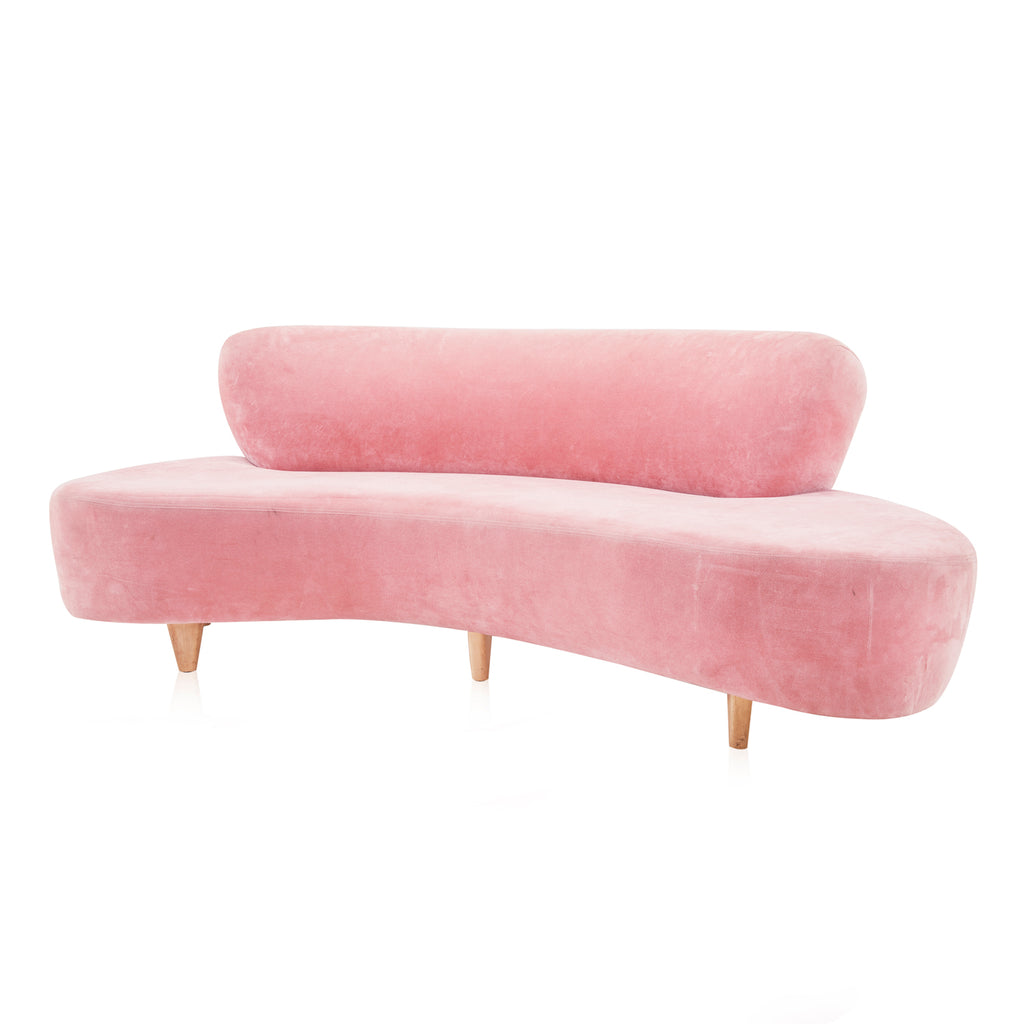 Pink Velvet Cloud Sofa