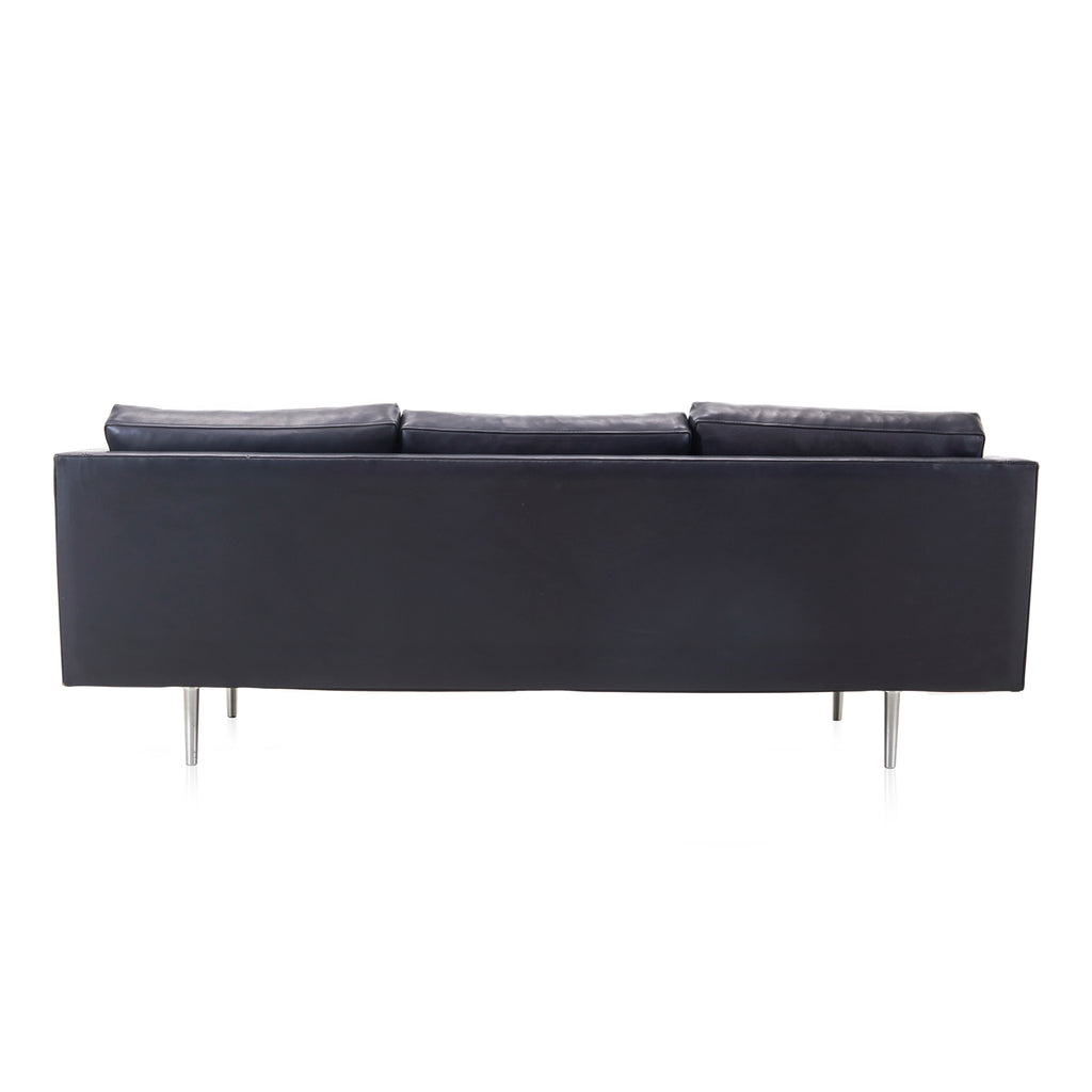 Black Leather 810 Sofa