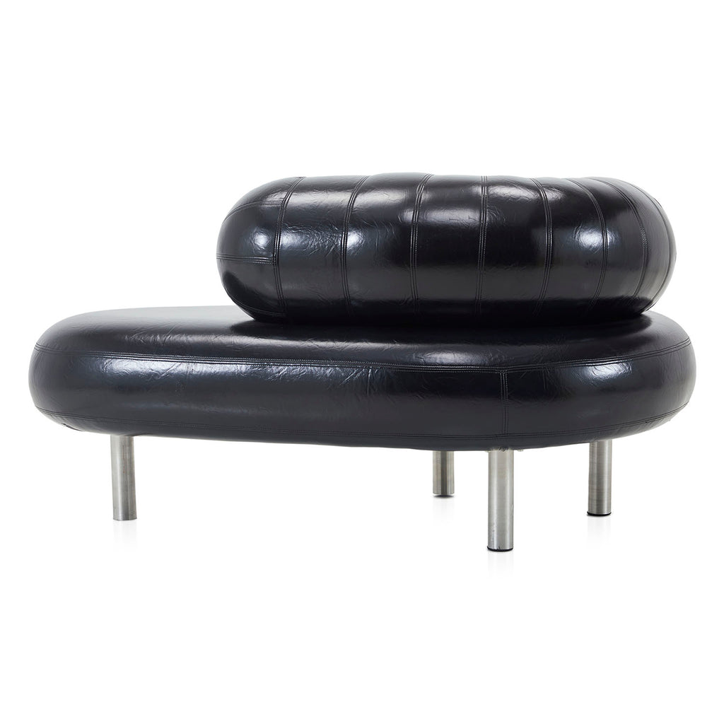 Black Pearl 80's Love Seat