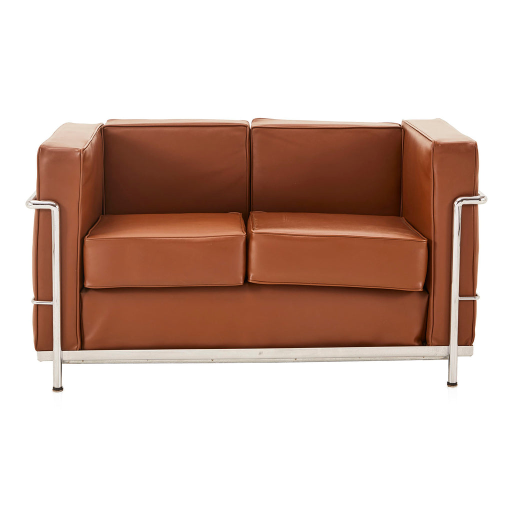 Le Corbusier Petit Confort Loveseat - Brown
