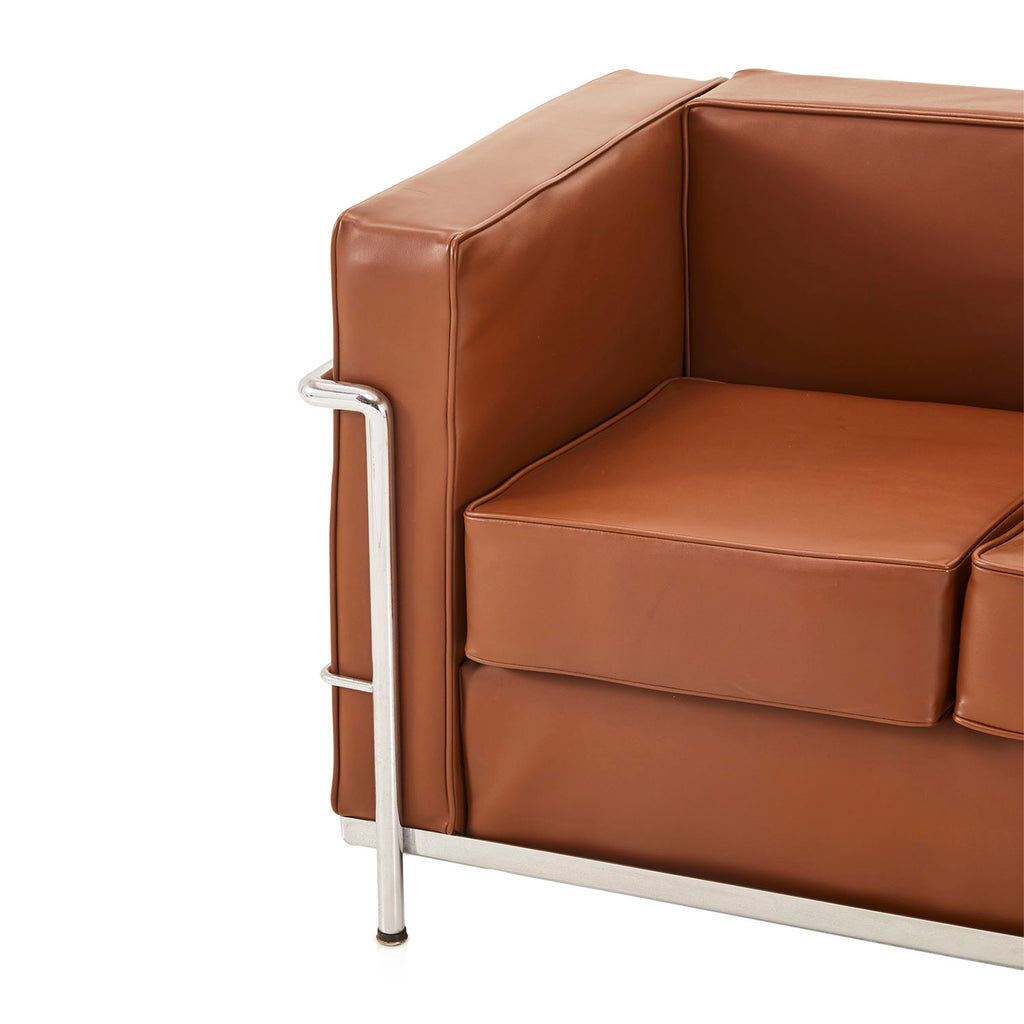 Le Corbusier Petit Confort Loveseat - Brown