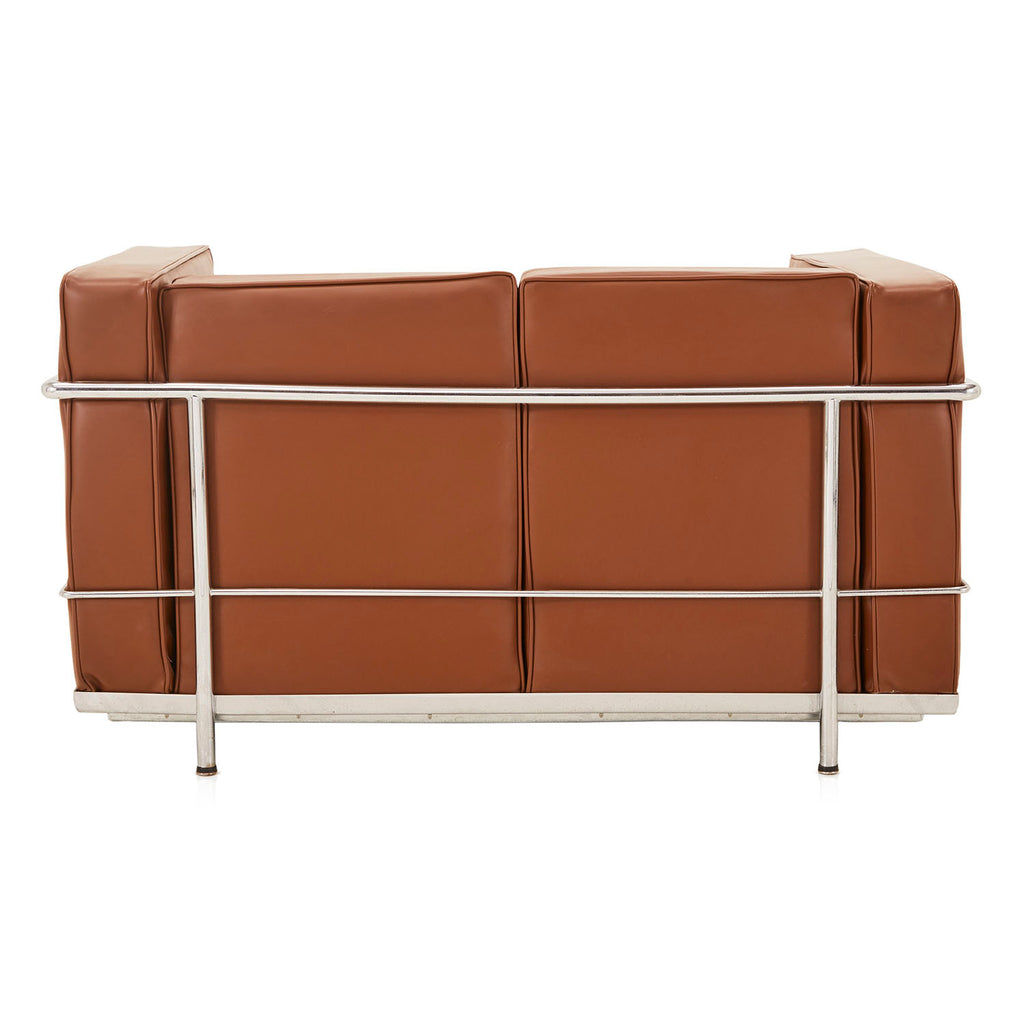 Le Corbusier Petit Confort Loveseat - Brown