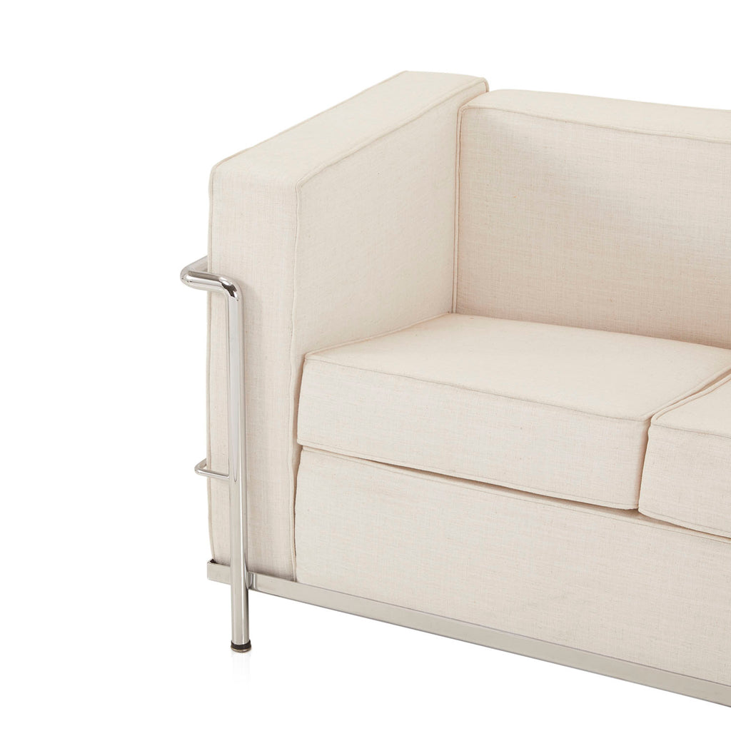 Le Corbusier Petit Confort Loveseat - Cream