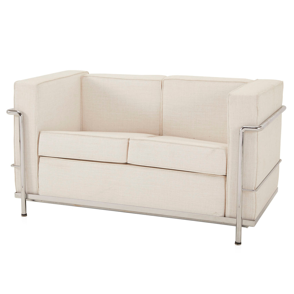 Le Corbusier Petit Confort Loveseat - Cream