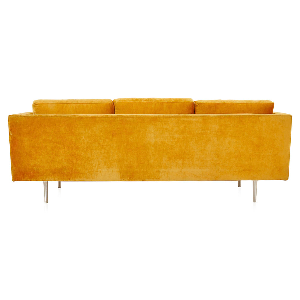 Mustard Yellow Velvet 810 Sofa