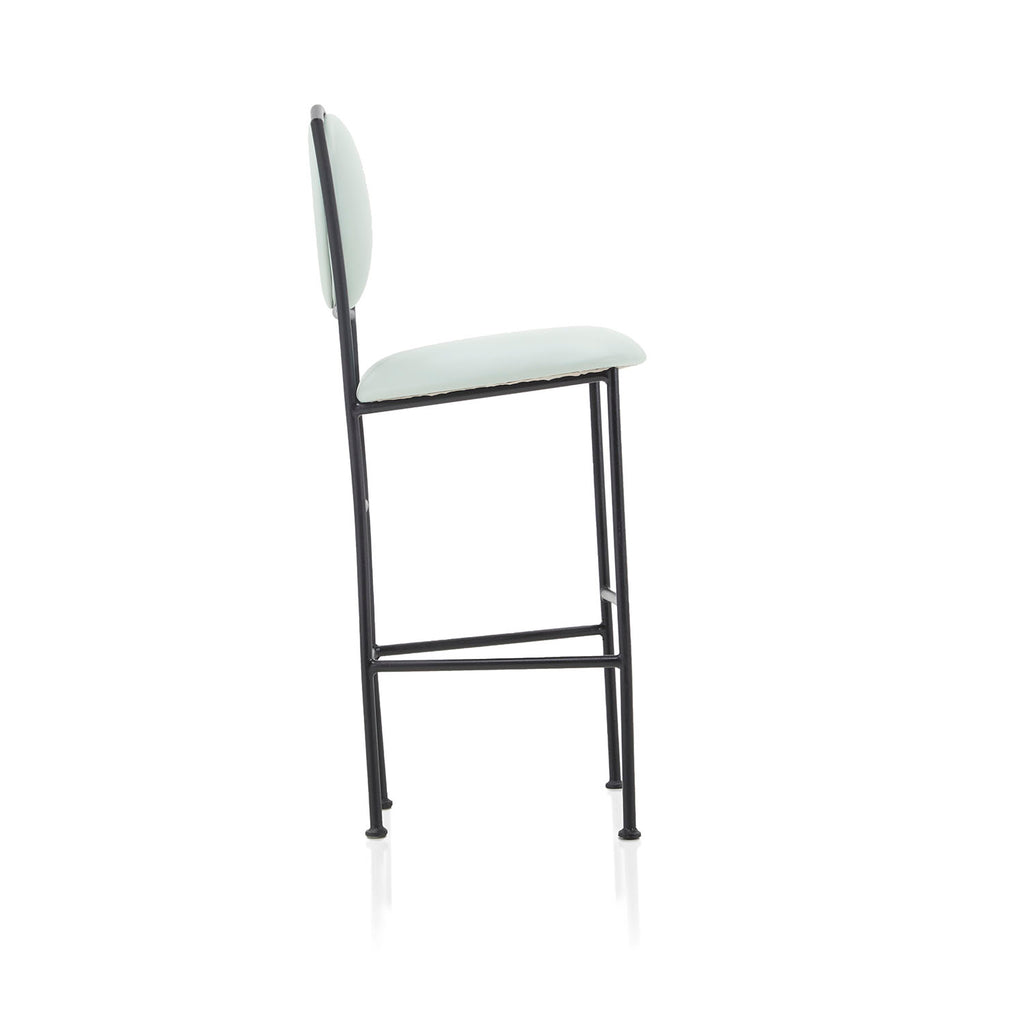 Powder Blue Memphis Barstool