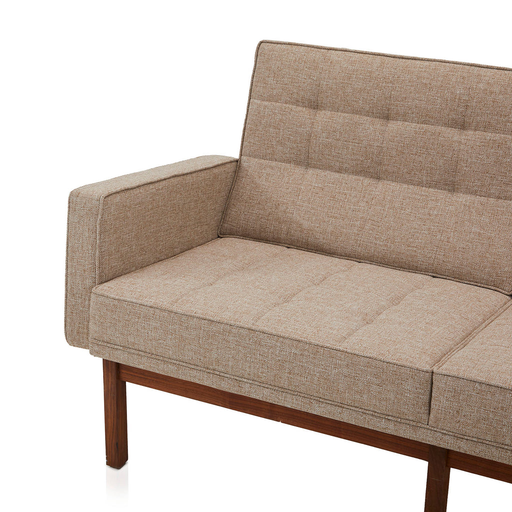 Modernica Wheat Split Rail Arm Sofa