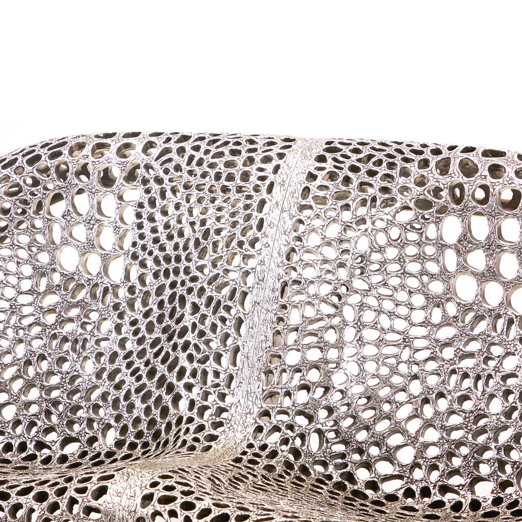 Organic Shape Cast Resin Loveseat