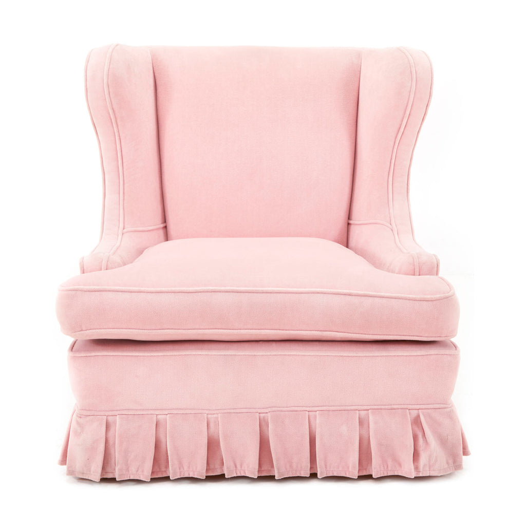 Pink Wingback Lounge