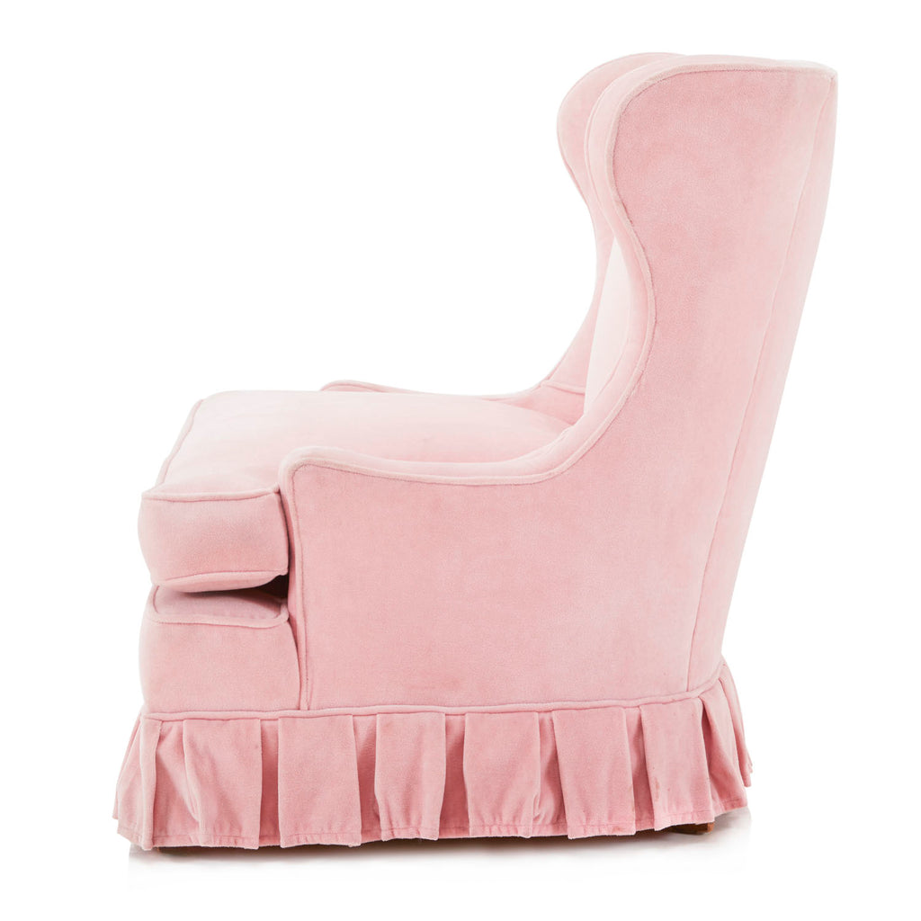 Pink Wingback Lounge