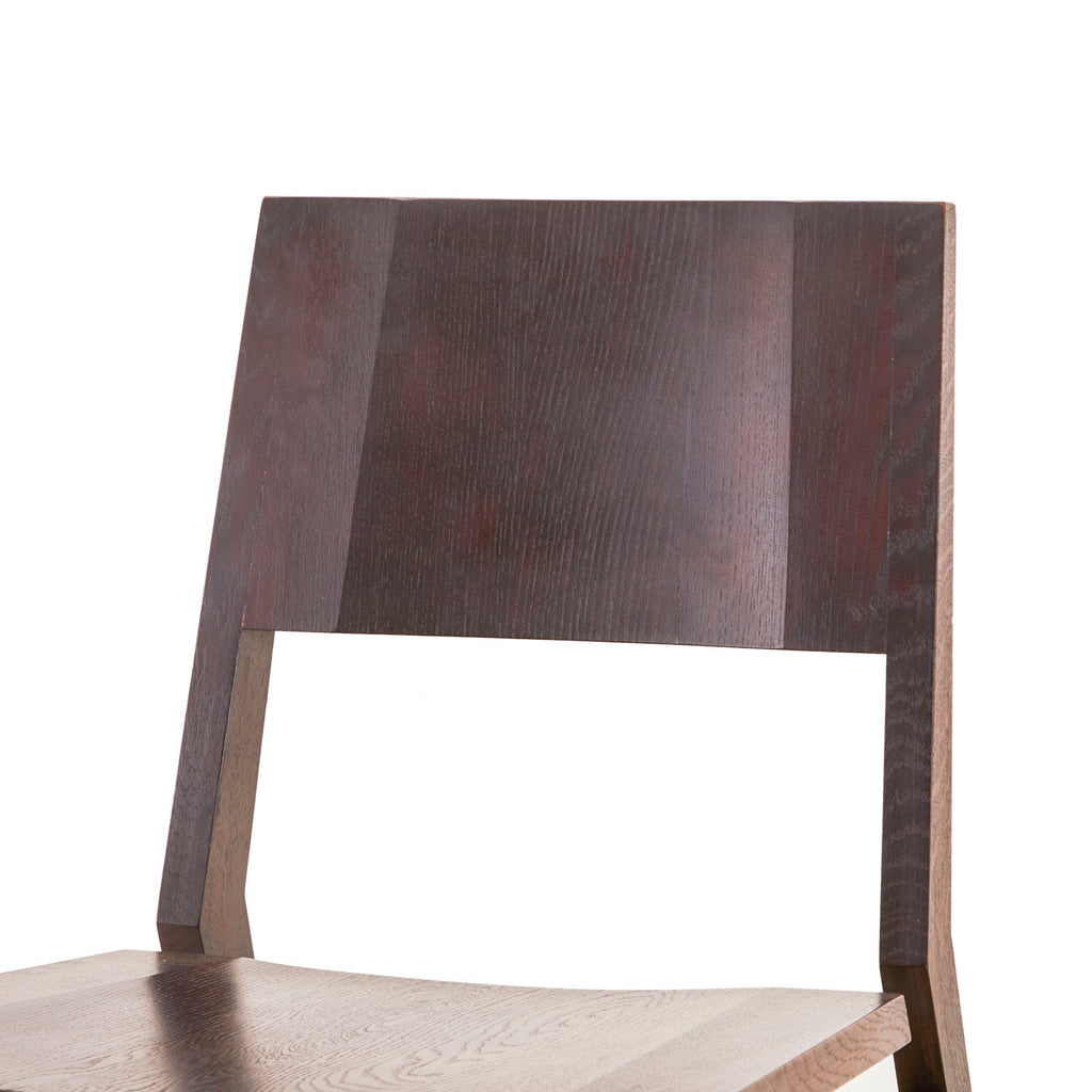 Wood Contemporary Low Lounge Chair