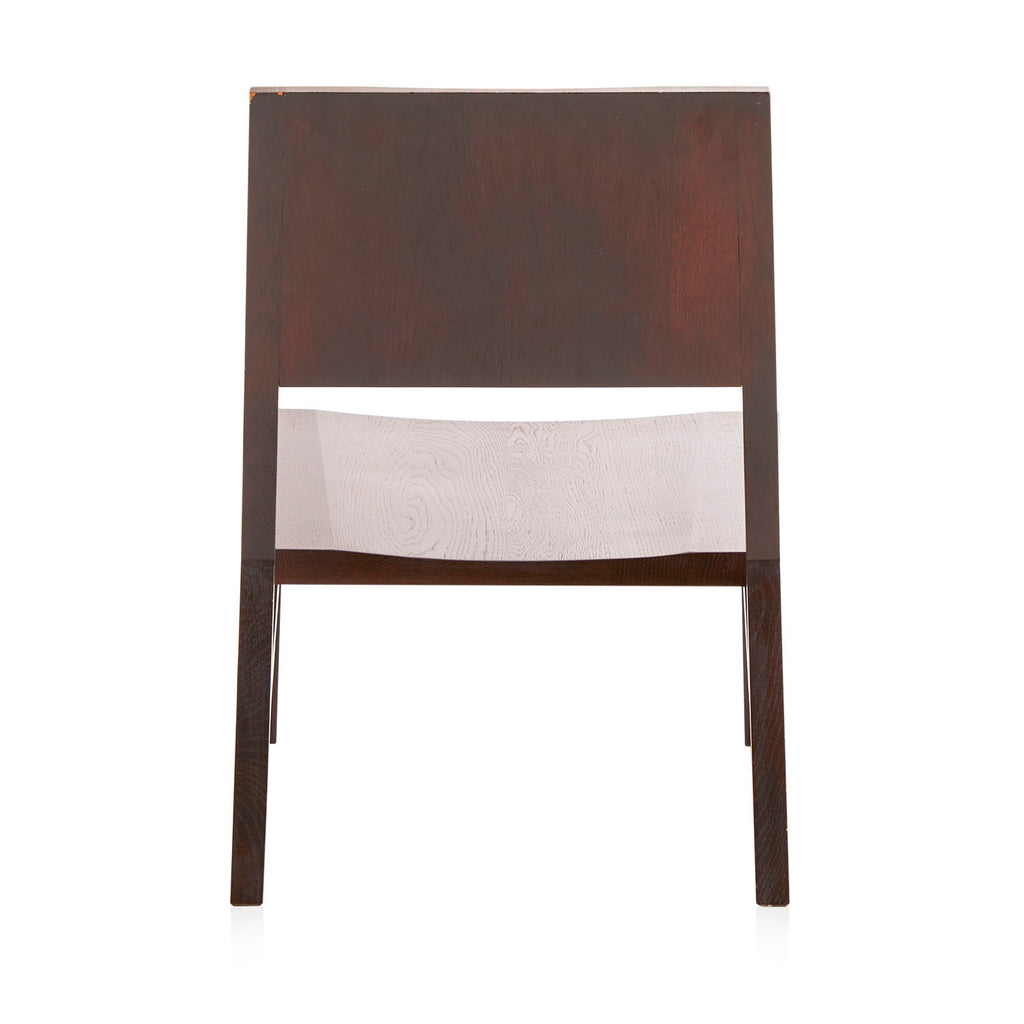 Wood Contemporary Low Lounge Chair
