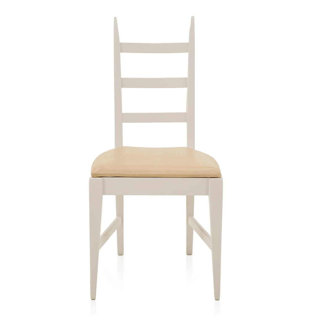 White Ladder Back Dining Chair