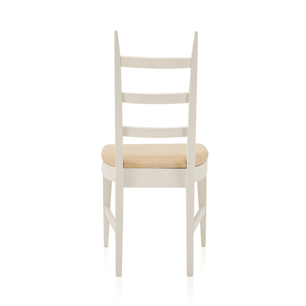White Ladder Back Dining Chair