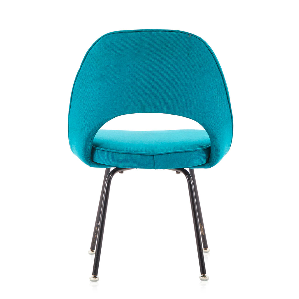 Blue Turquoise Saarinen Style Side Chair