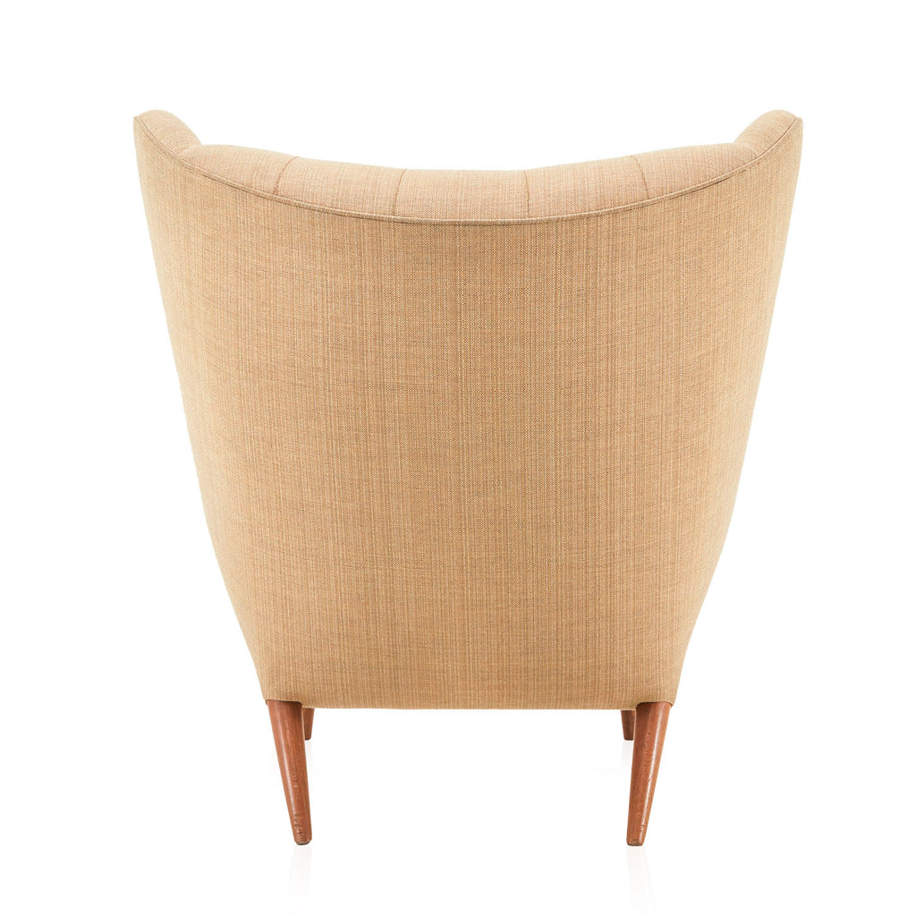 Papa Bear Wingback Lounge Chair - Tan