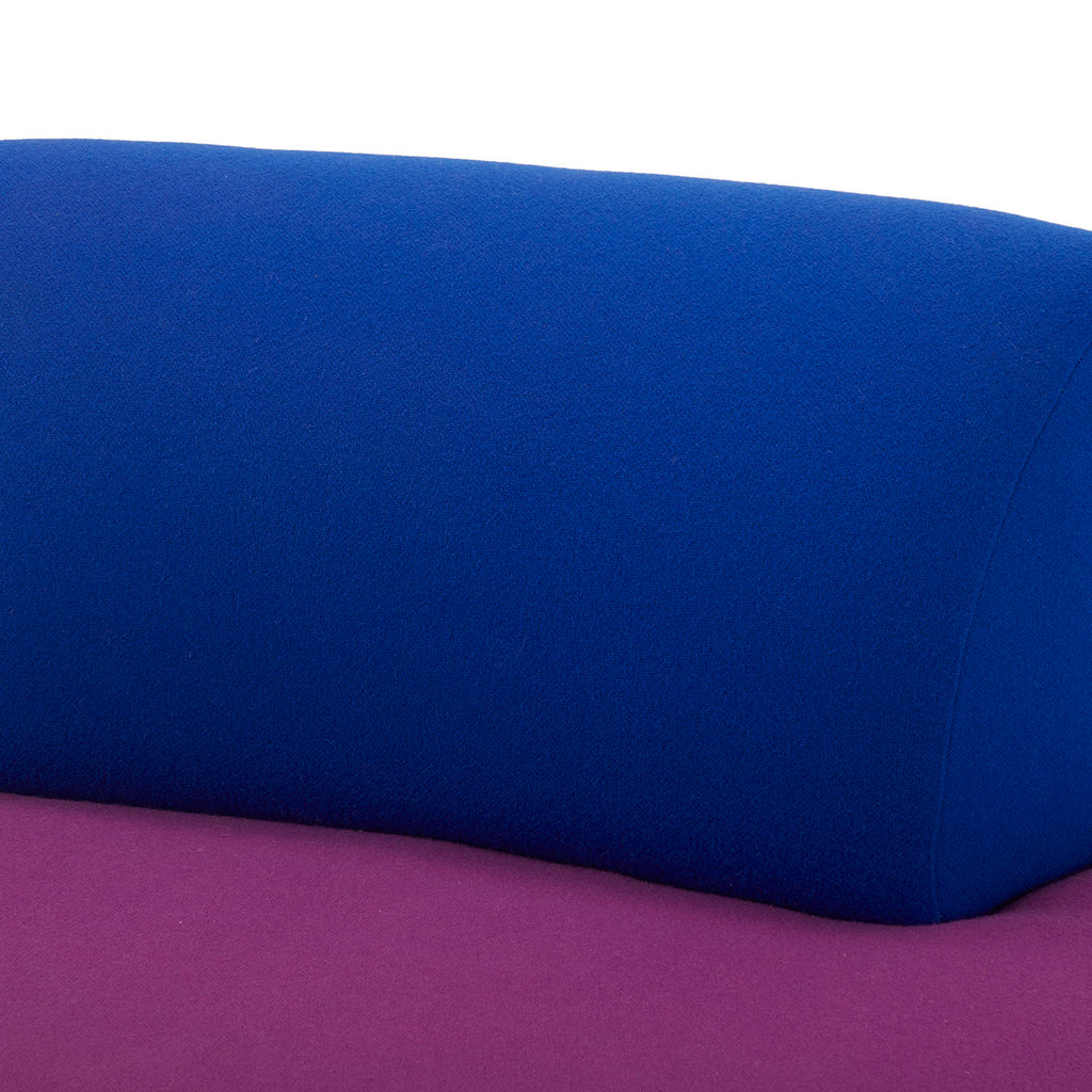 Purple & Blue Memphis Lounge Chair
