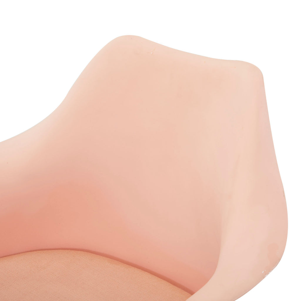 Pink Tulip Arm Chair