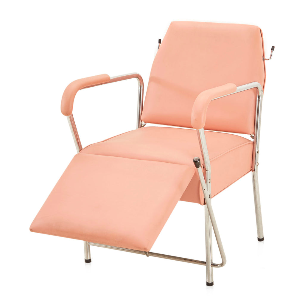 Pink Reclining Beauty Shop Chair