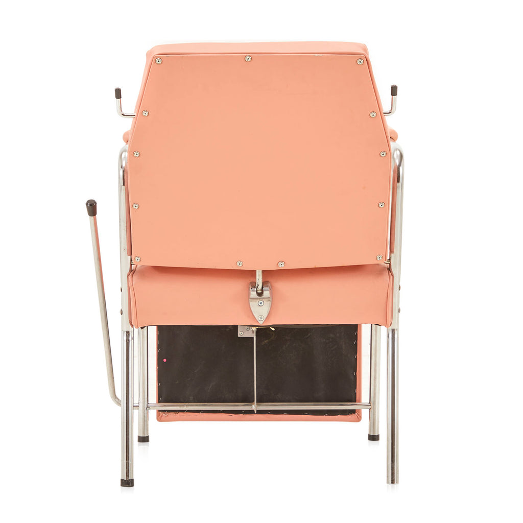 Pink Reclining Beauty Shop Chair