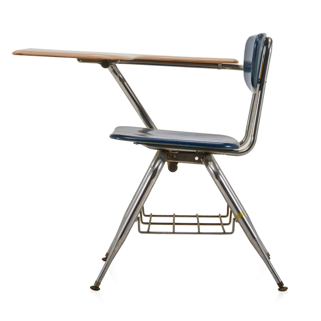 Blue & Tan Classroom Desk Chair