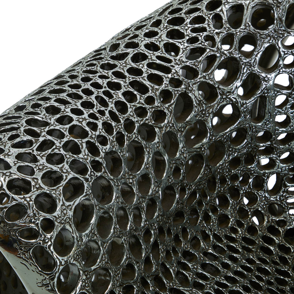 Organic Shape Cast Resin Armchair