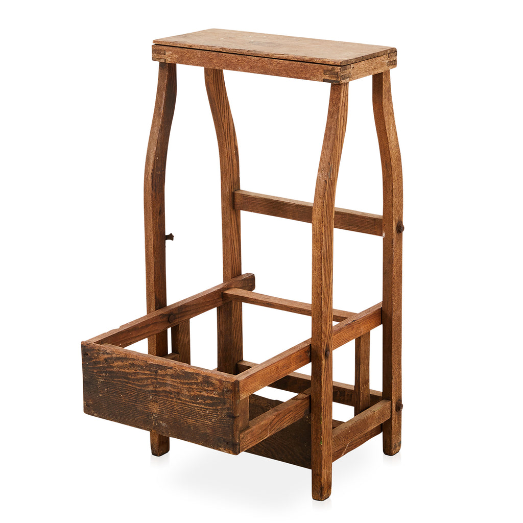 Vintage Wooden Stepstool
