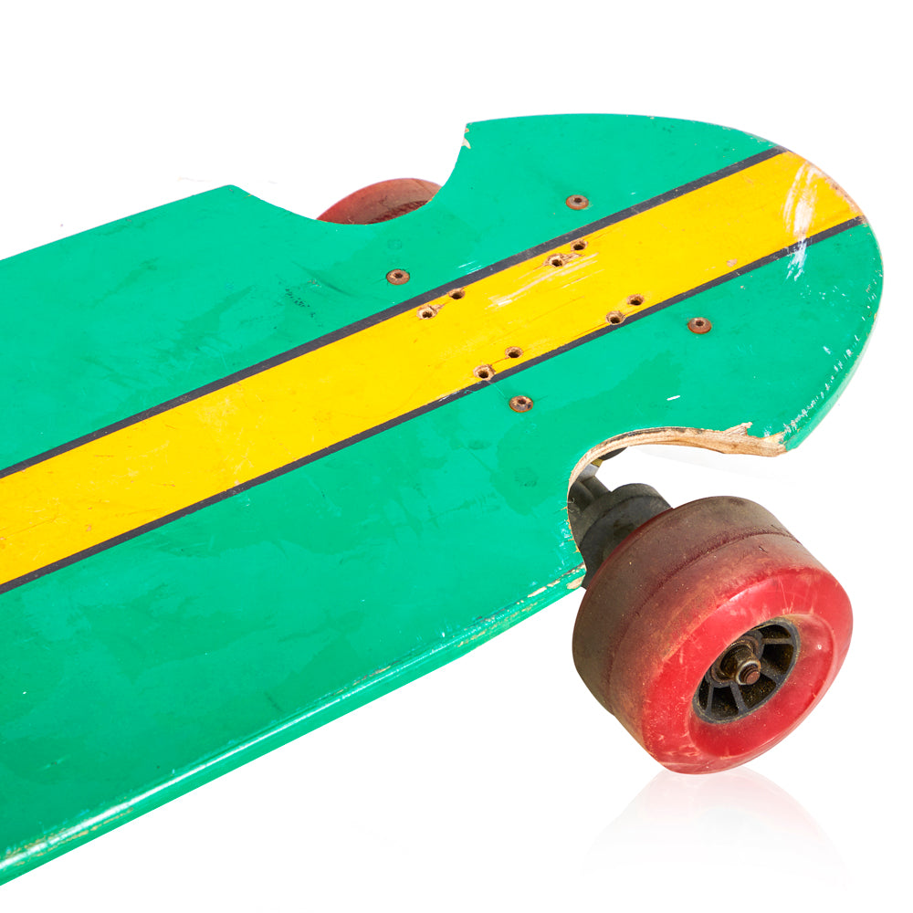 Green Striped Long Board
