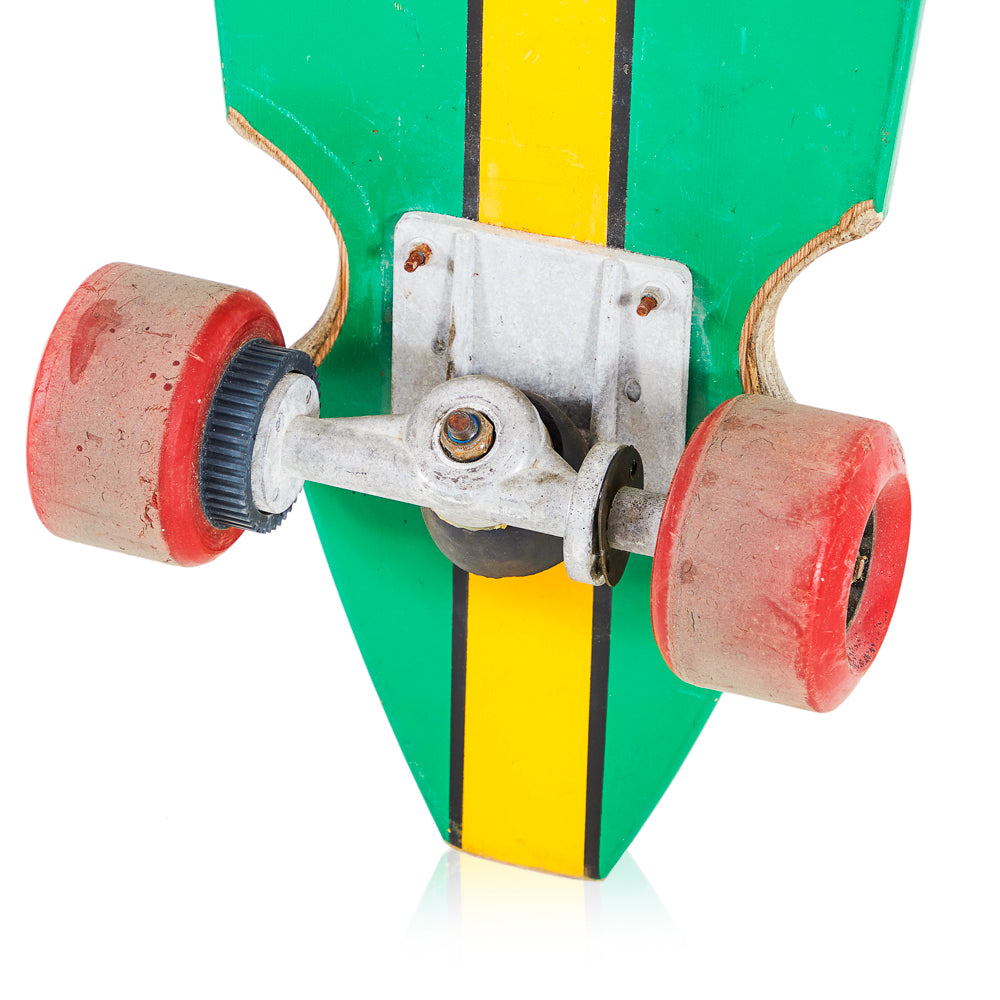 Green Striped Long Board