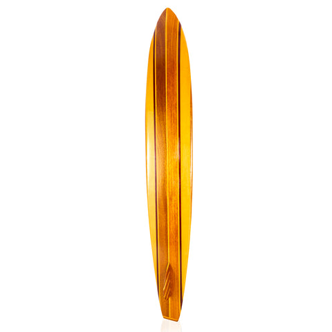 Smooth Light Wood Surfboard
