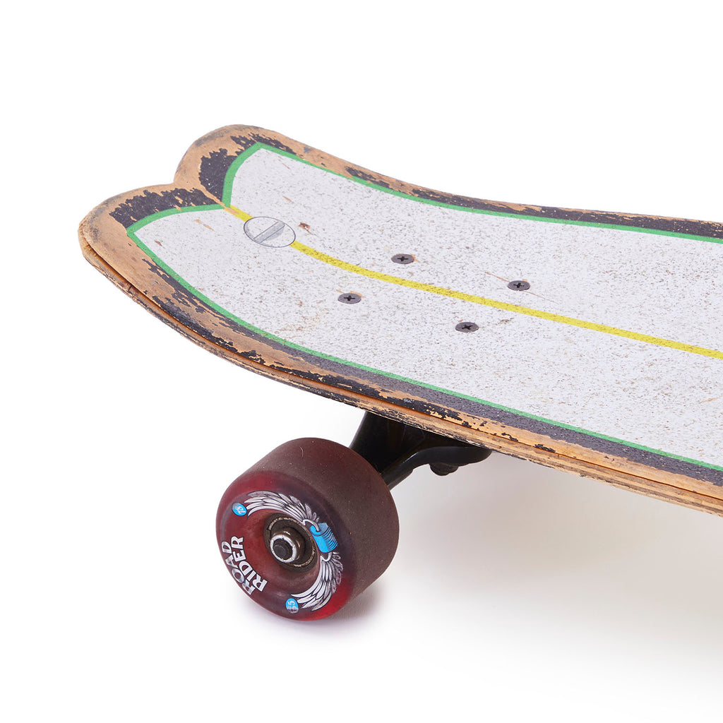 White Santa Cruz Skateboard