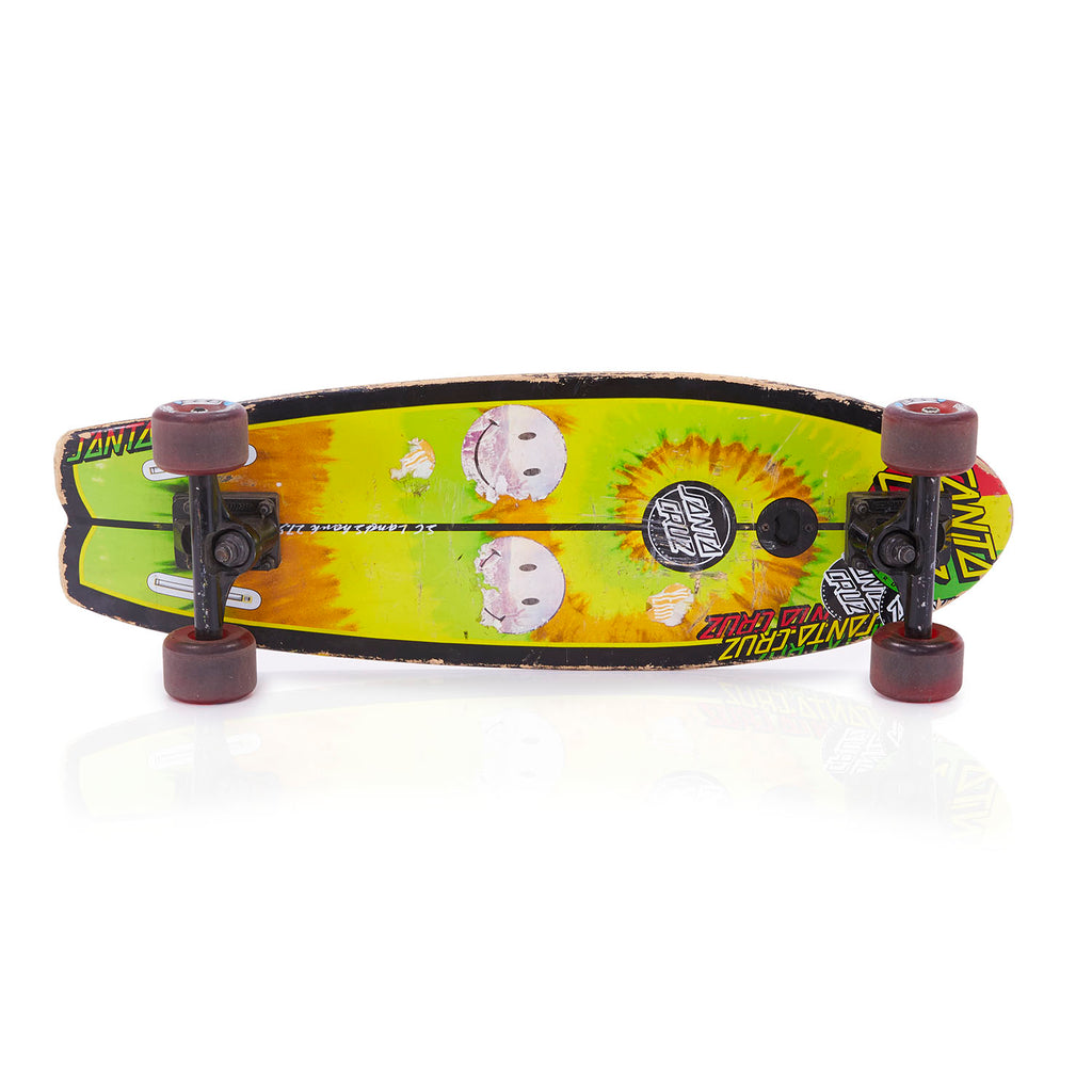 White Santa Cruz Skateboard