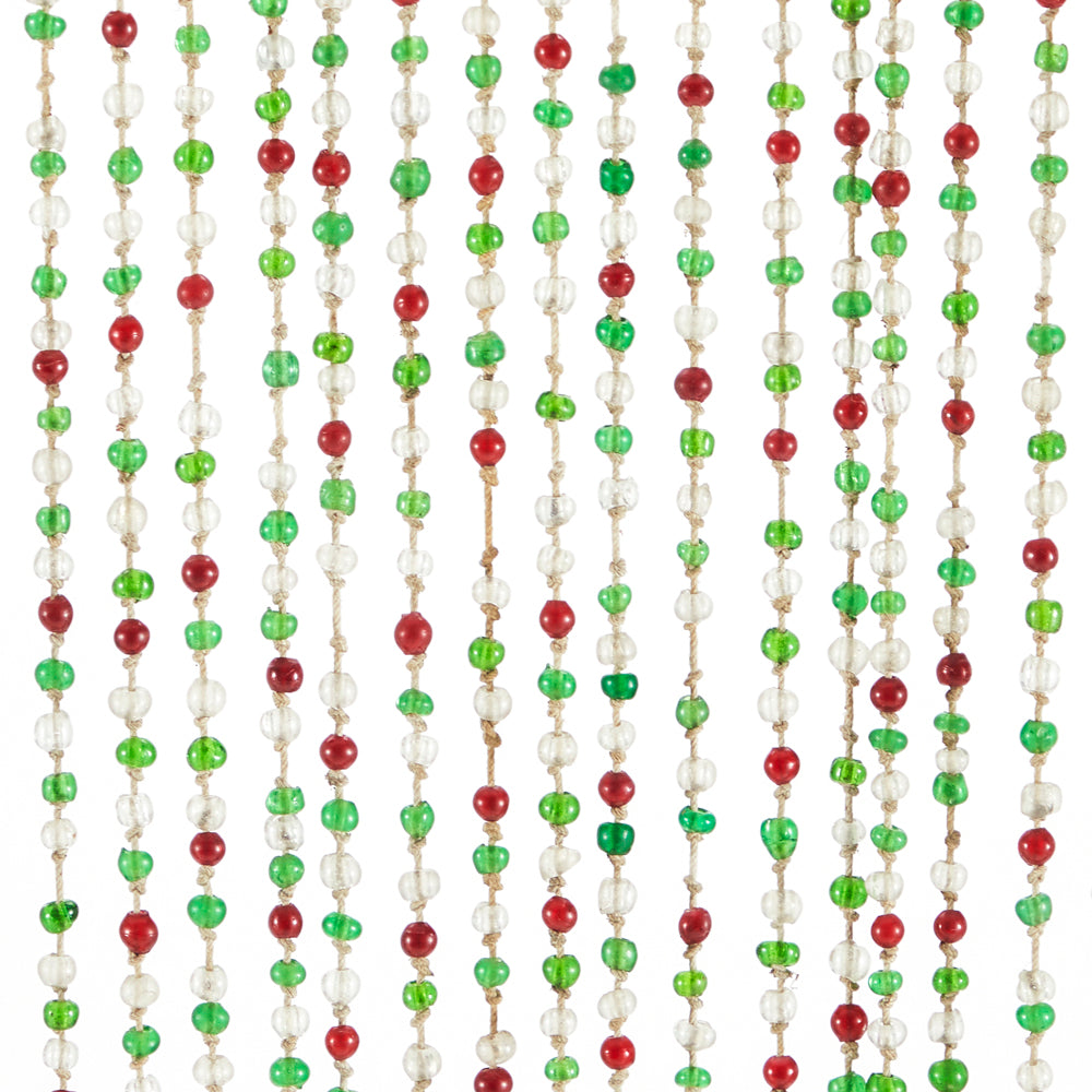 Green Hanging Bead Curtain