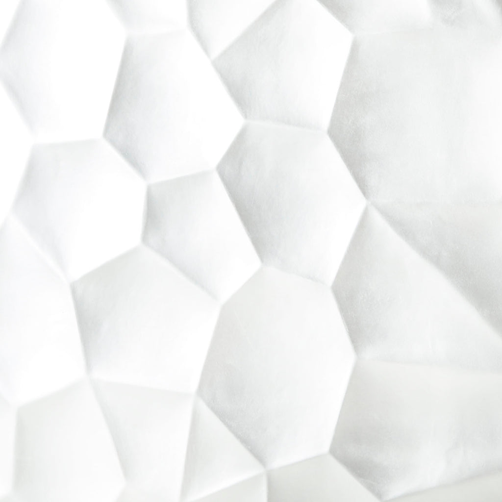 Silver Geometric Room Divider - Square