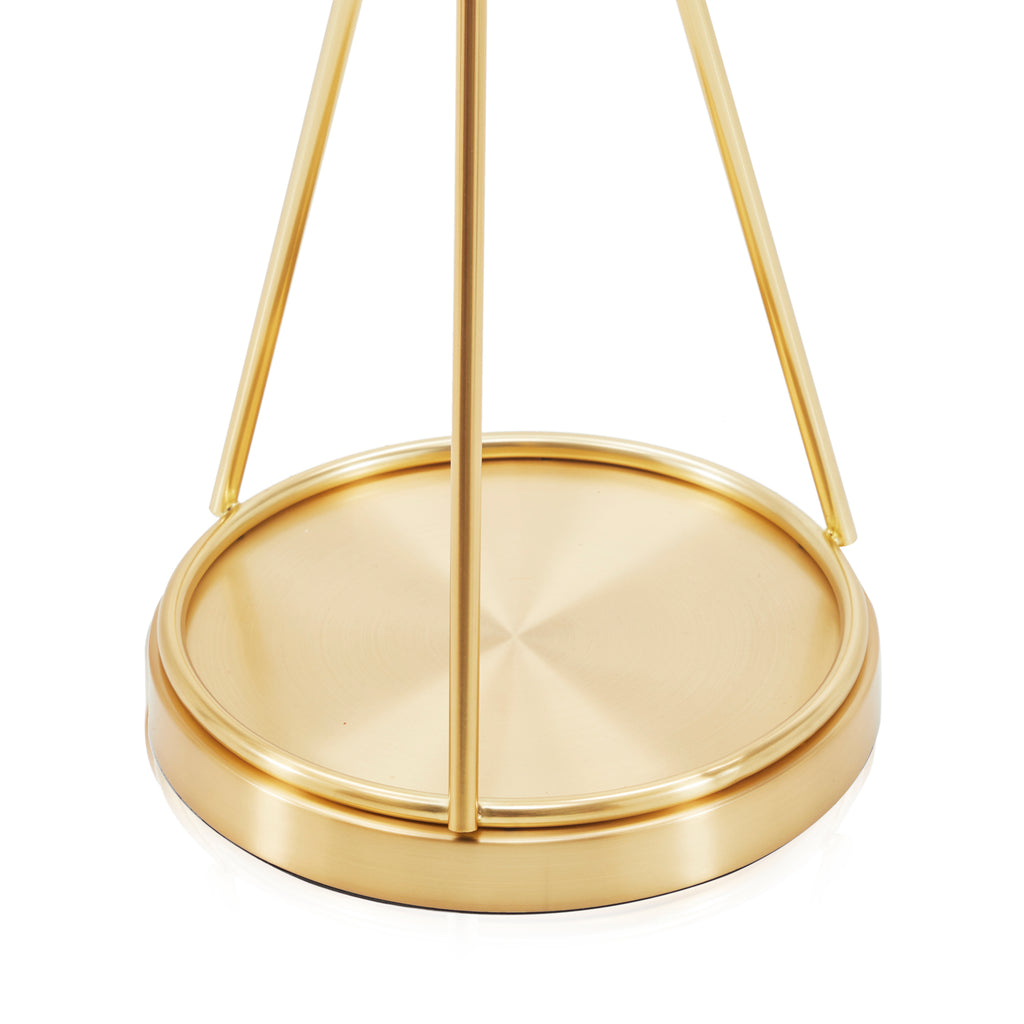 Solis Glass Globe Floor Lamp