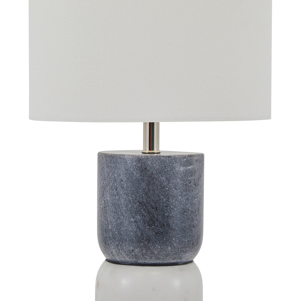 Stacked Marble Table Lamp