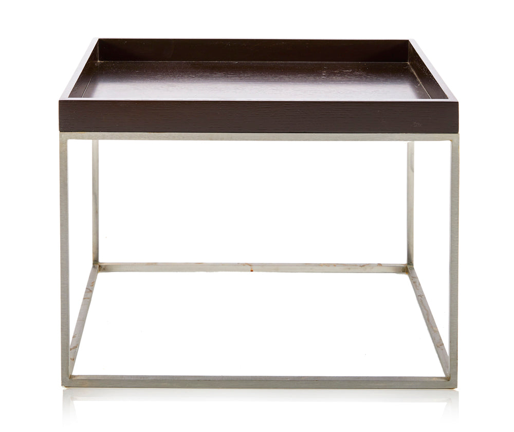 Wood Tray Side Table - Short 4