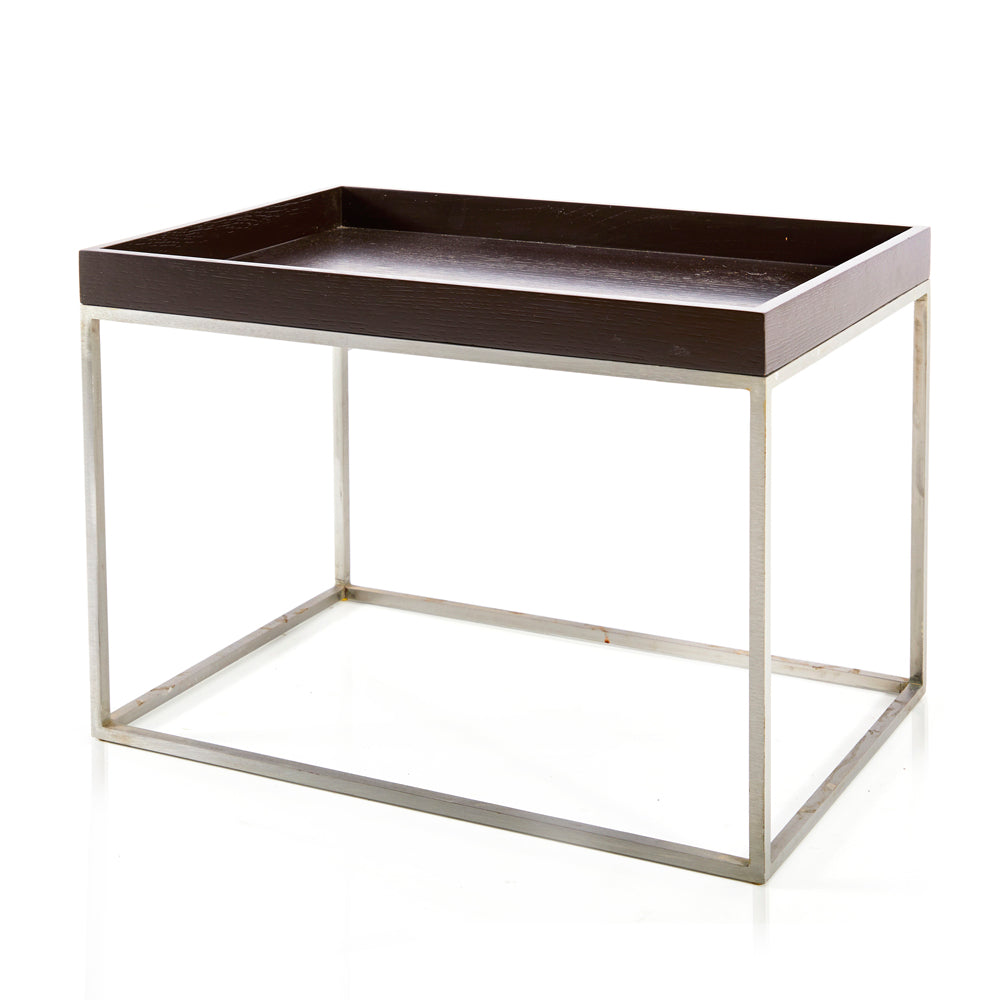 Wood Tray Side Table - Short 4