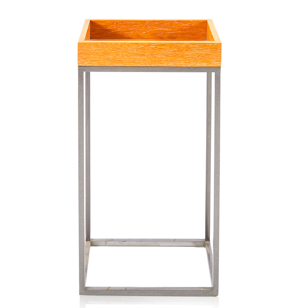 Wood Tray Side Table - Medium 2