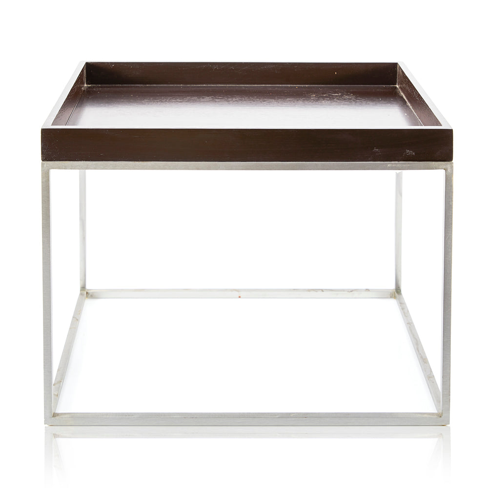 Wood Tray Side Table - Short 5