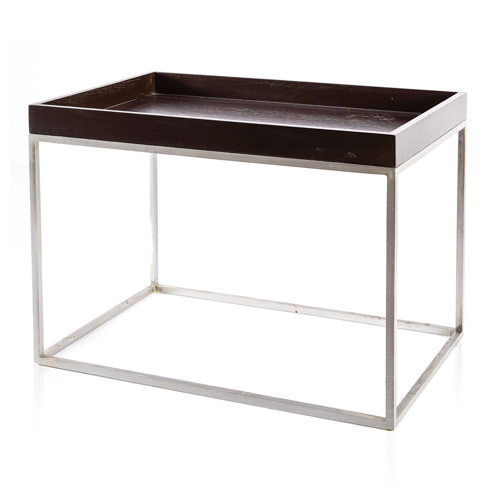 Wood Tray Side Table - Short 5