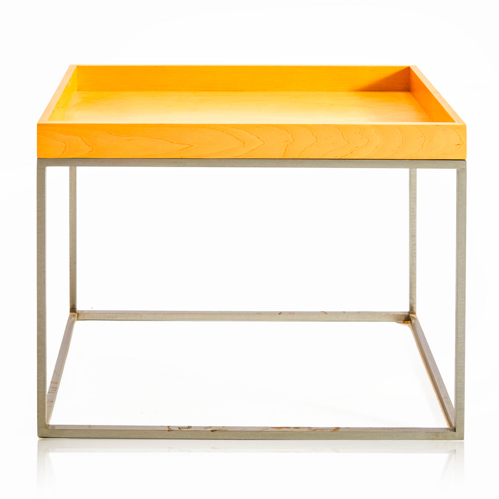 Wood Tray Side Table - Short 3