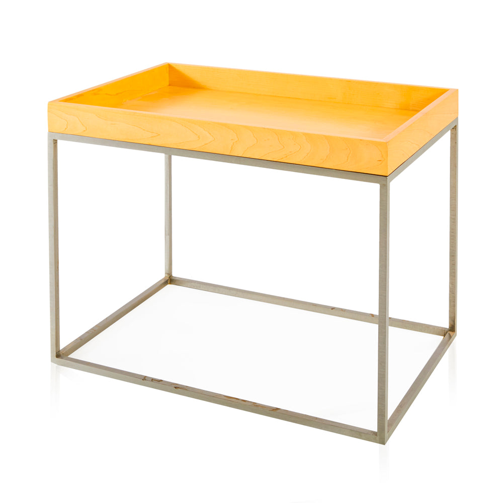 Wood Tray Side Table - Short 3