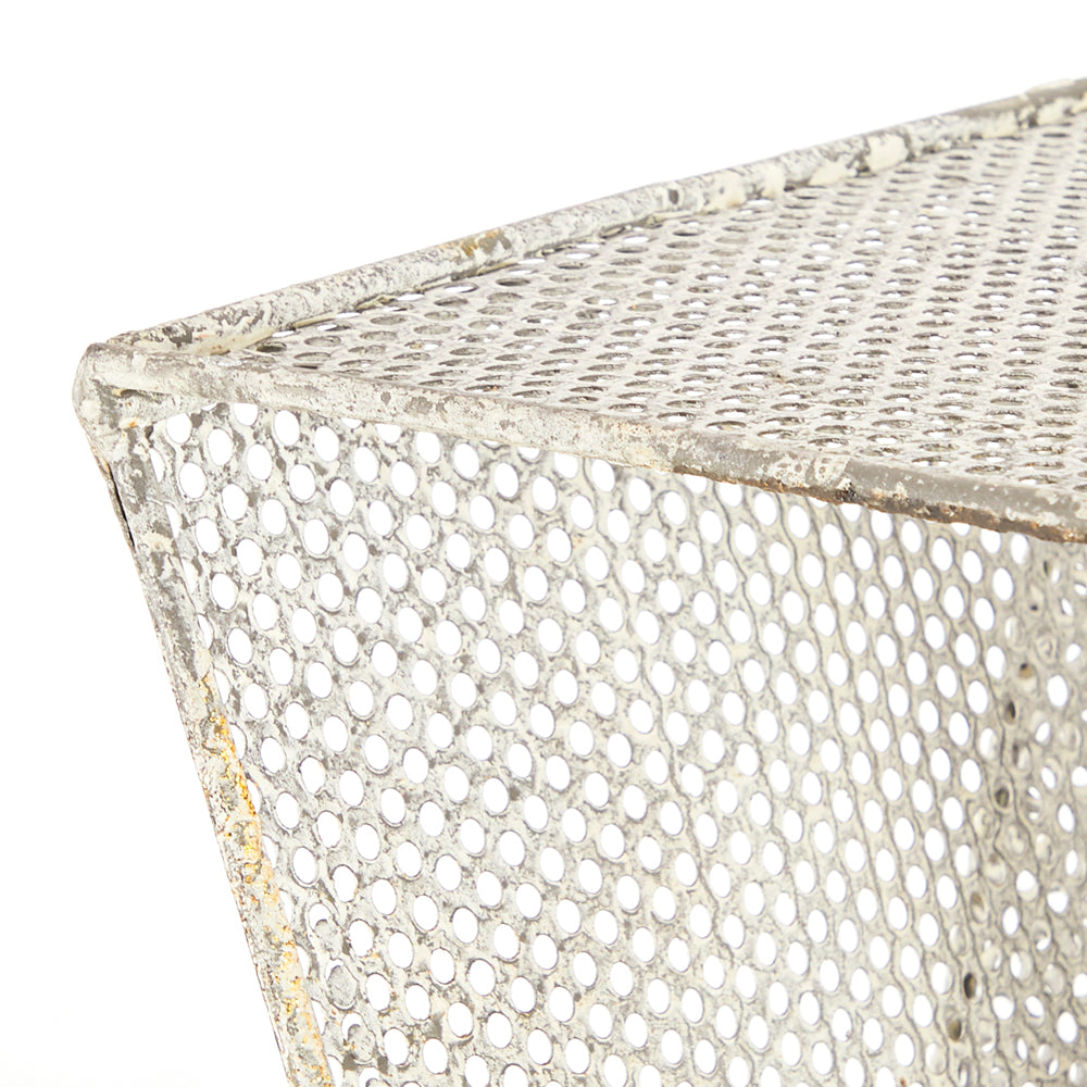 Grated Twisted Metal Pedestal