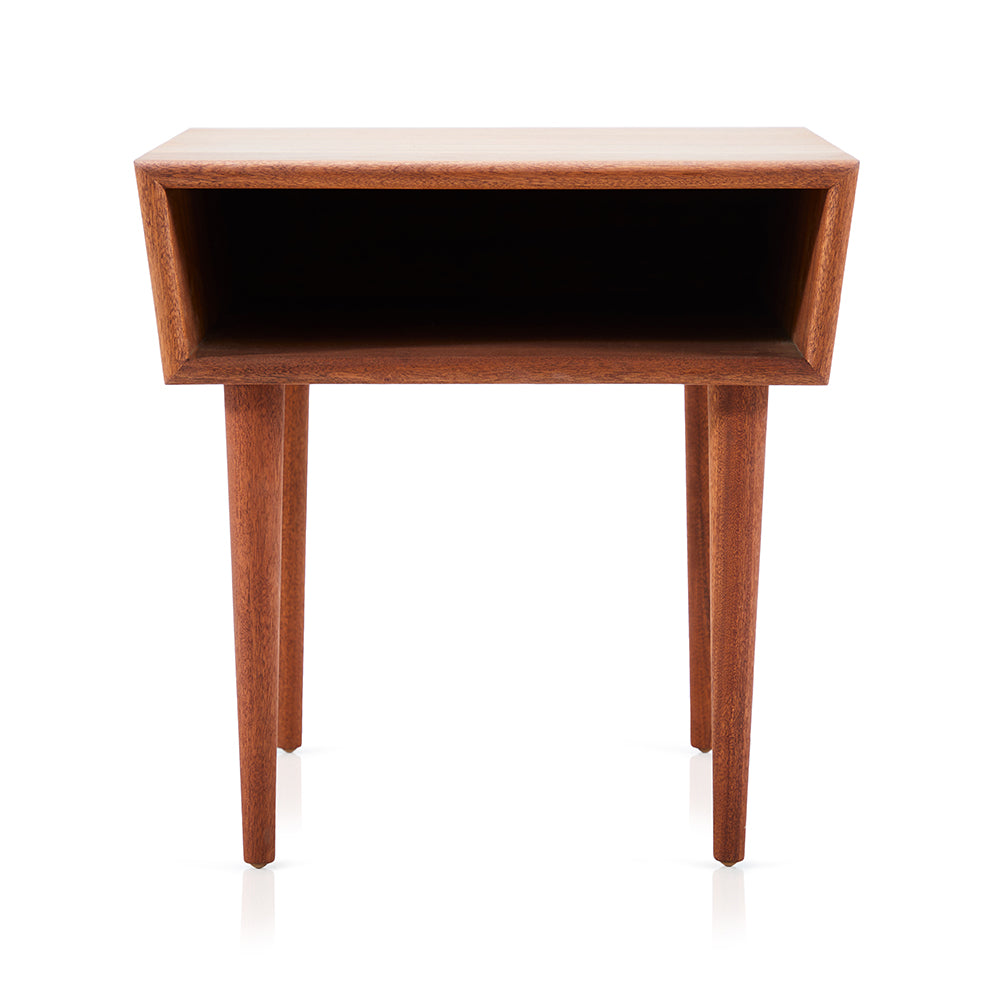 Wood Case Study End Table - Mahogany